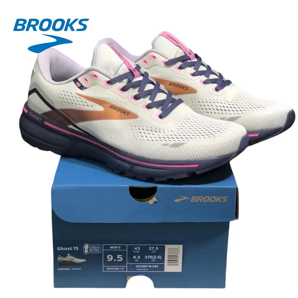 BROOKS Men’s Ghost 15 Provides Smooth Transitions And Comfortable Fit For Everyday Training