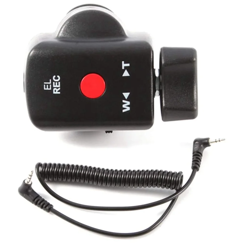 Control de Zoom DSLR videocámara controlador de cámara remota Cable Jack de 2,5mm para Sony Panasonic LANC Jack Zoom remoto A002