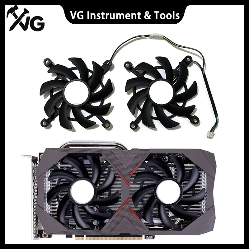 NEW For 85MM 4PIN RTX 2060 GTX 1660 GPU Cooling Fan For Colorful GeForce RTX 2060 GTX 1660TI 1660Super Graphics Card Cooler Fan