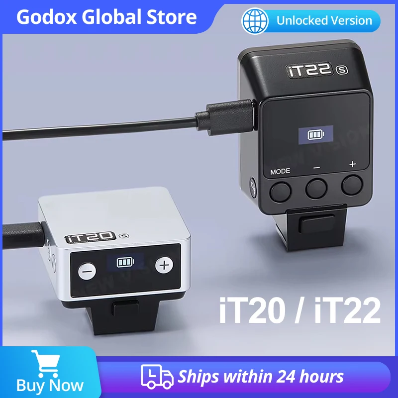 

Godox Mini Flash C/N/S/F/O iT20 iT22 TTL Compact Shoe-Mounted On-Camera Flash for Sony for Canon Nikon Fuji Olympus Panasonic