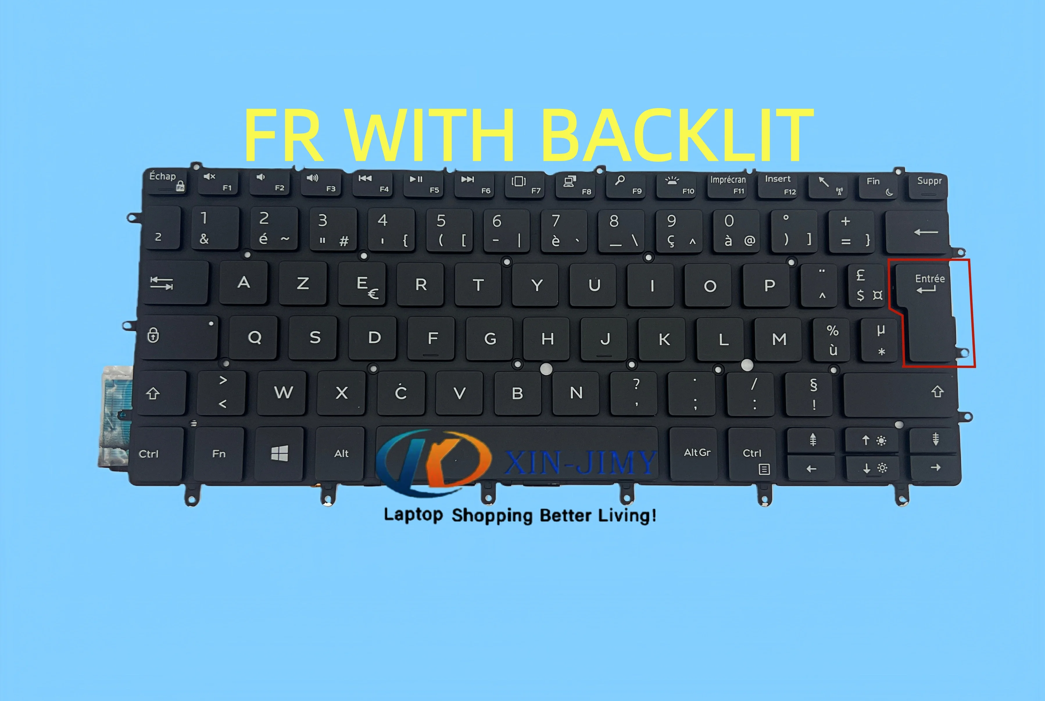 Para Dell XPS 13 9370 9380 7390 13-9370 13-9380 13-7390 0K2NCP 07YNXG SN2270BZ FR/GR/IT teclado con retroiluminación