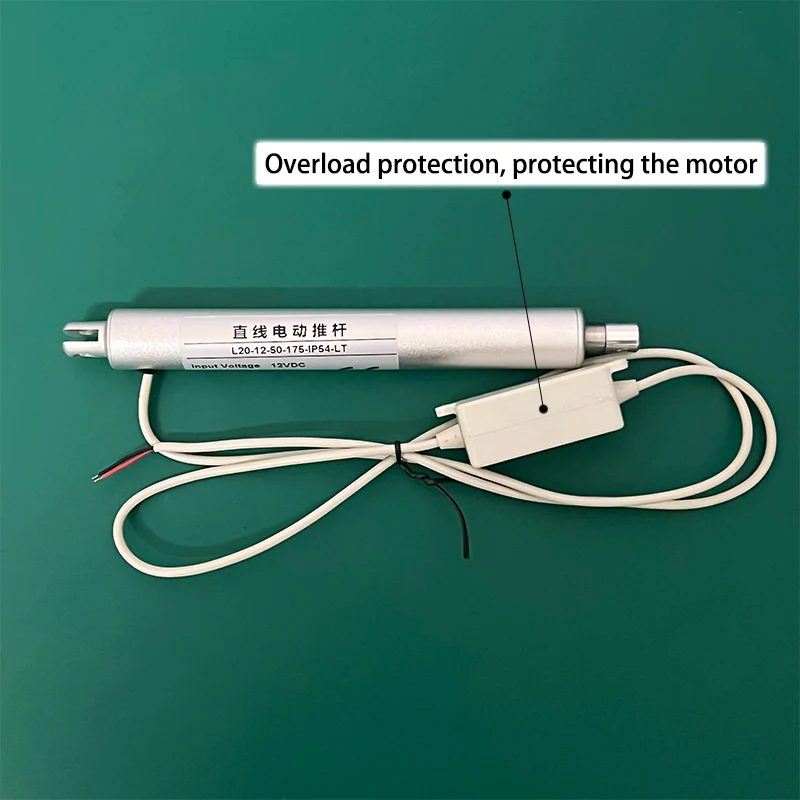 12V/24V MiNi UAV Linear Actuator Micro Linear Driver Overload Protection Driver 50mm 100mm 150mm 200mm 30N 120N