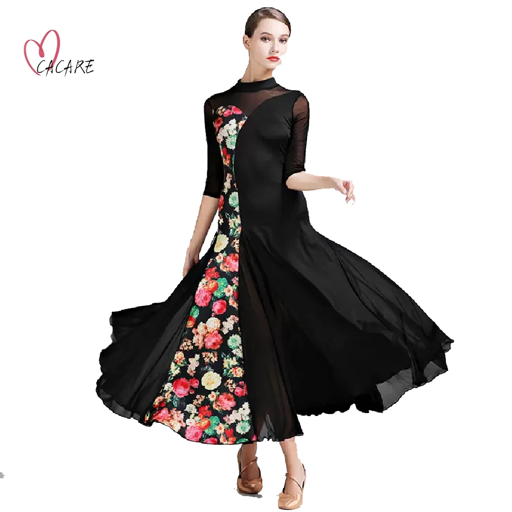 

Ballroom Dress Female Clothing Waltz Dance Dress Adult Modern Urban Dance Wear Suit Clothes Stage Costume Waltz Festival D1423