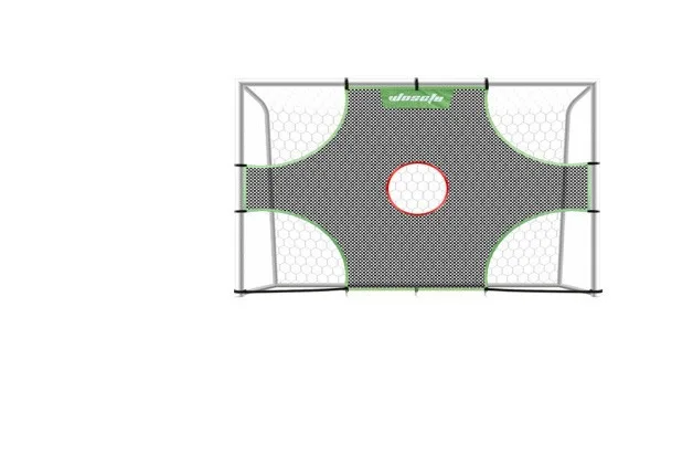 شبكة هدف كرة القدم المحمولة القابلة للفصل للتدريب الداخلي/الخارجي جريء 11/7/5 سعة الأشخاص معدات تدريب شبكة كرة القدم الجديدة