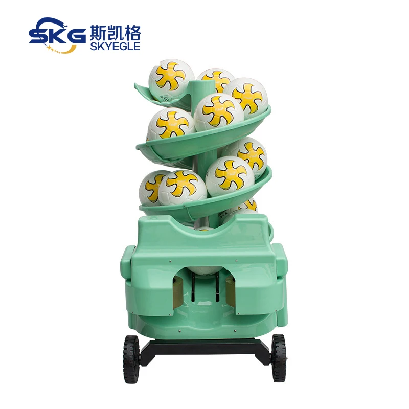 

Football Soccer Sports Athletics Training Football Shooting Machine (Capacity 15 Balls)
