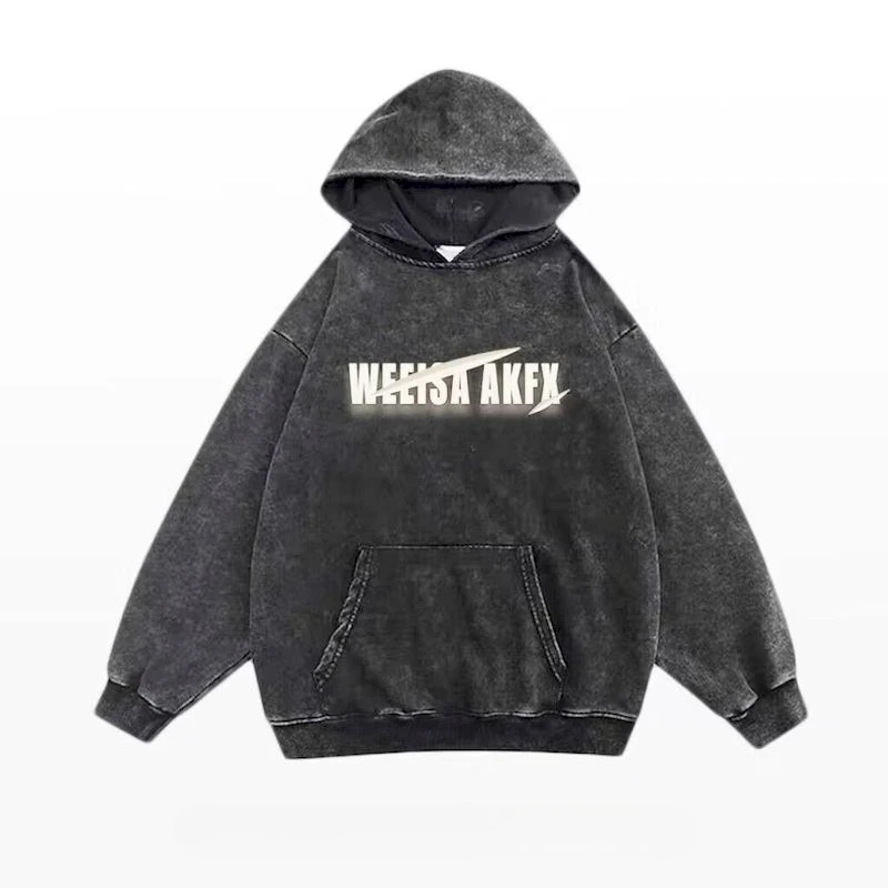 

Vintage Washed Hoodies Women and Men Oversized Hooded Sweatshirt Autumn New in Harajuku Loose Hoodie Ins Trend Pullover Tops