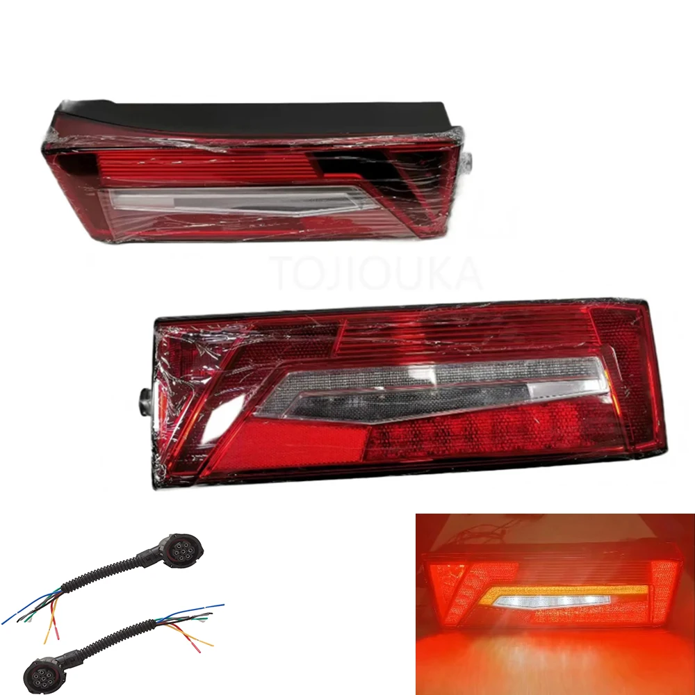 1pc 24V LH RH E9 Rear Combination Tail Light Lamp OEM 2860827 2860829 For Scania Truck Taillight For Scania L P G R S  Series