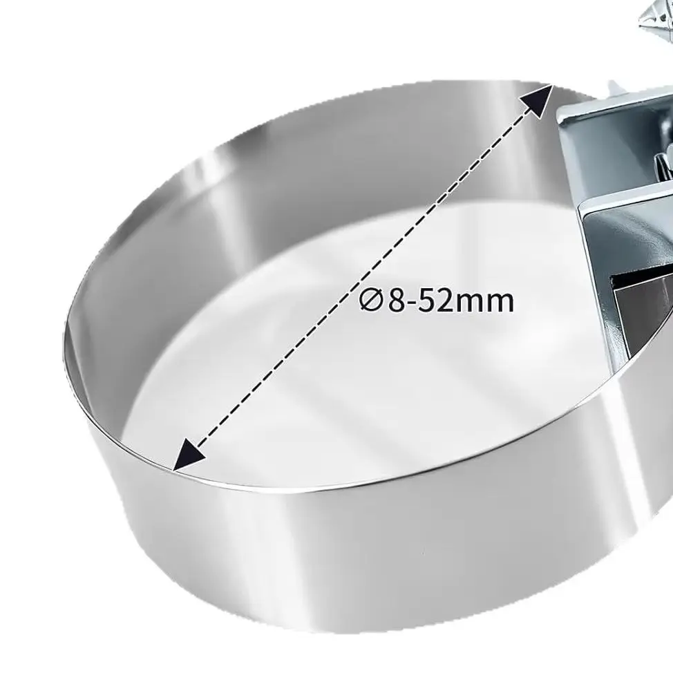 5pcs Stainless Steel Grounding Clamp For 8-52mm Pipe Electrical Bonding Connector, Fixture Accessories