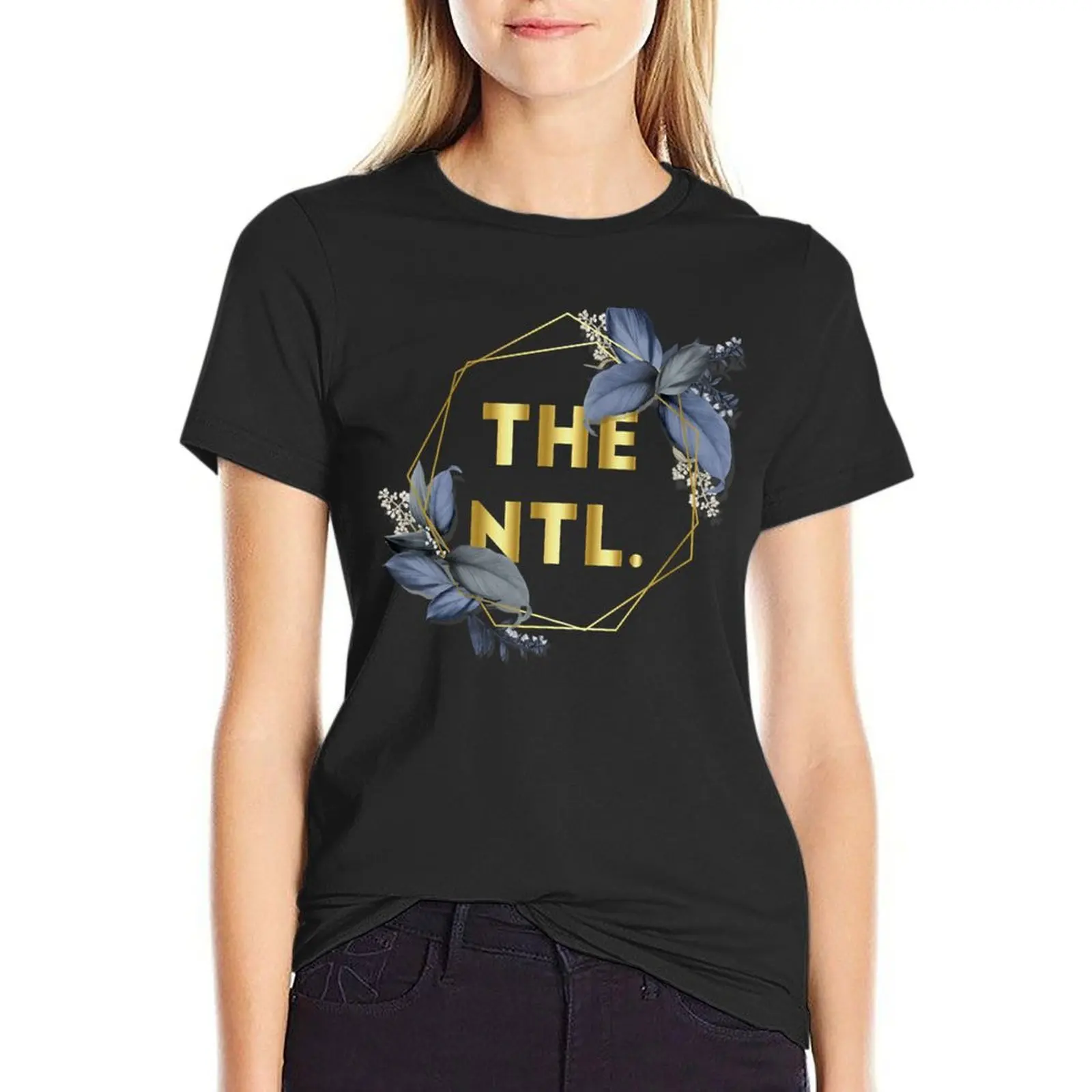 The National Band Logo T-shirt para as Mulheres, Customs projetar sua própria roupa feminina, 1