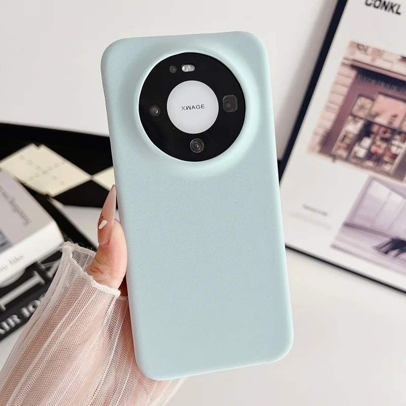 

Luxury leather Skin friendly velvet hone Case For Huawei Mate 80 Pro Mate70 60 Pro Pink Blue white leather protect cover﻿﻿﻿﻿﻿﻿﻿