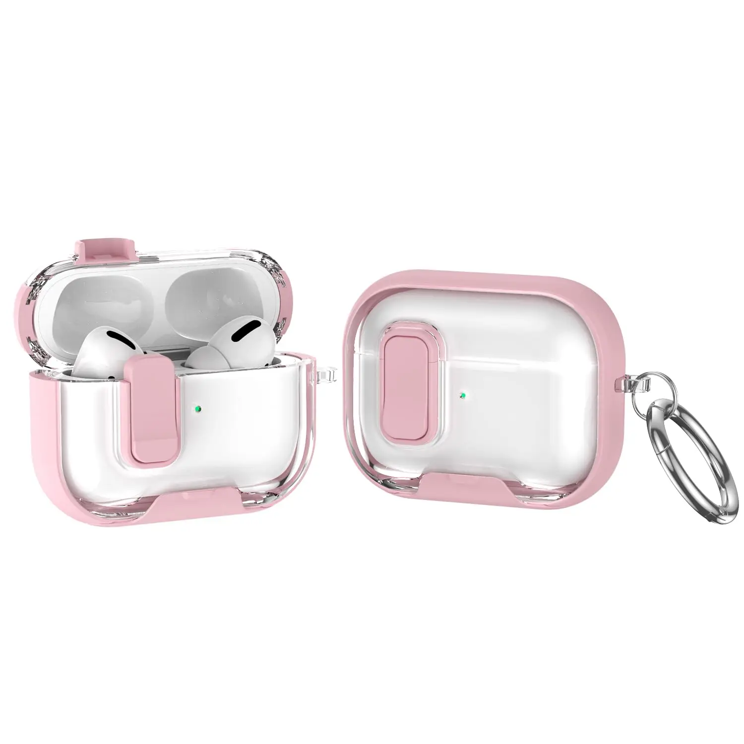 Phone Stand Case For Airpods Pro 3/Pro 2 /Pro 2025 Protective Case Cover for AirPods 4 Case with Keychain for Airpods Pro 3 Case - Image 2