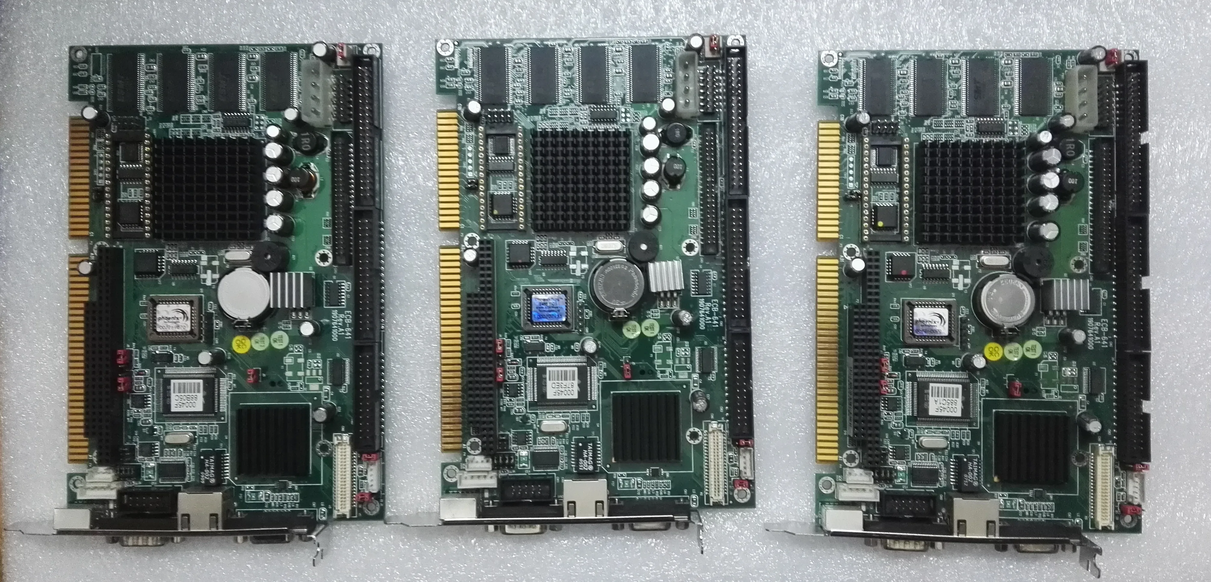VivaChip TechECB-641 REV: A1 New Original IPC Board ECB 641 ISA Slot Industrial Motherboard Half-Size CPU Card PICMG10 Onboard C