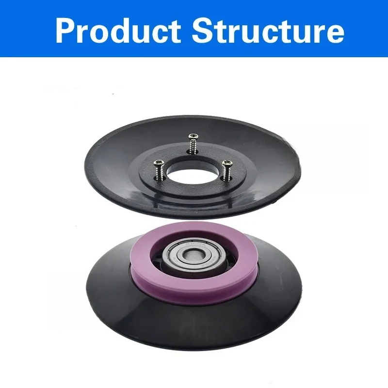 1004/1005/1006 U Groove Winding Machine Pulley Ceramic Guide Wheel