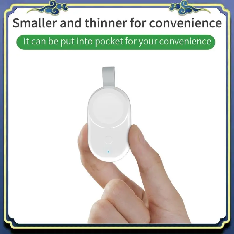 Pengisi Daya Jam Tangan Portabel Pengisi Daya Nirkabel Magnetik untuk Jam Tangan Ultra 8 7 6 5 SE 4 3 2 Stasiun Dok Pengisi Daya Cepat