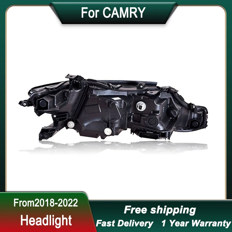 سيارة العلوي لتويوتو كامري 18-22 ترقية LED رئيس مصباح ترقية DRL ديناميكية مصباح إشارة رئيس مصباح الجبهة ضوء الجمعية