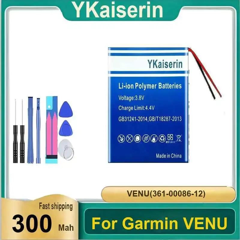 

Аккумулятор для часов Garmin Venu Portable High Performance 361-00086-12 300 мАч