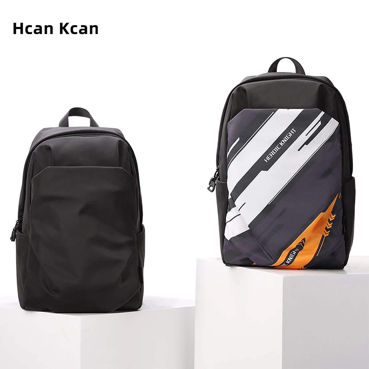 

HcanKcan Mini Men's Backpack Fashion Small Shoulder School Bag for Men 12.9 Inch Ipad Waterproof Travel Backpack Short Trip Pack