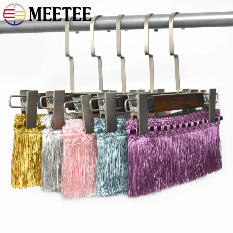 

2/5M 10cm Ethnic Tassel Fringes Ribbon Curtain Lace Trim Decorative Fabric Skrit Clothes Fringe Trimmings DIY Sewing Accessories