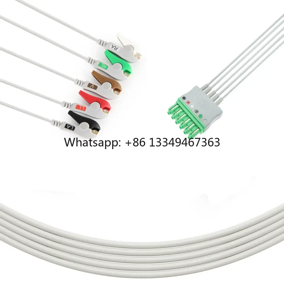 medical-accessories-compatible-for-draegers-multimmed-plus-disposable-5-leads-grabber-fast-shipping