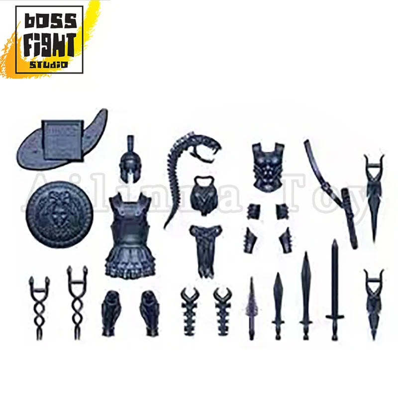 Boss Fight Studio 1/18 3.75inch Action Figure BFS Vitruvian H.A.C.K.S. Character Builder Skeleton Kit For Gift Free Shipping