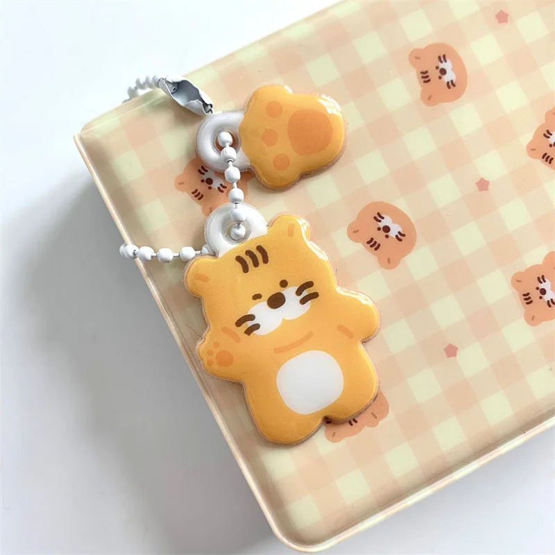 Korean Idol Mini Photo Album Pendant Cute Small Pendant Rabbit Tiger Cat Bear Squirrel Album Pendant