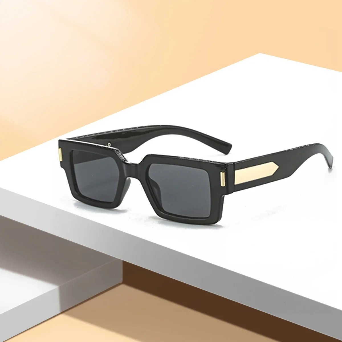 Fashion Square Vintage Polarized Sunglasses Men Women Retro Driving Fishing Luxury Brand Designer Sun Glasses UV400 Eyewear