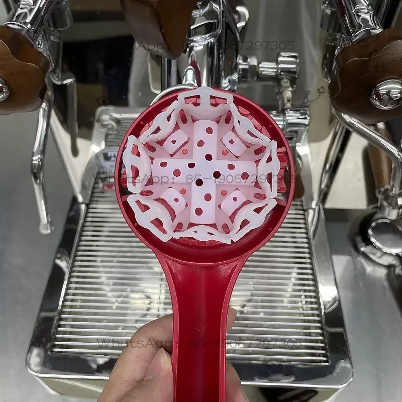 Semi-automatic coffee machine silicone cleaning brush silicone brush head brewing head cleaning brush