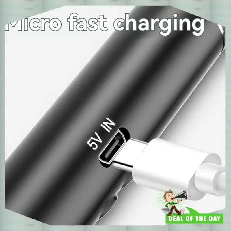 24-Hour Delivery Electronic Whistle With USB Charging, Handheld Flashlight For Sports, For Football, Soccer, Lifeguard, Classroo