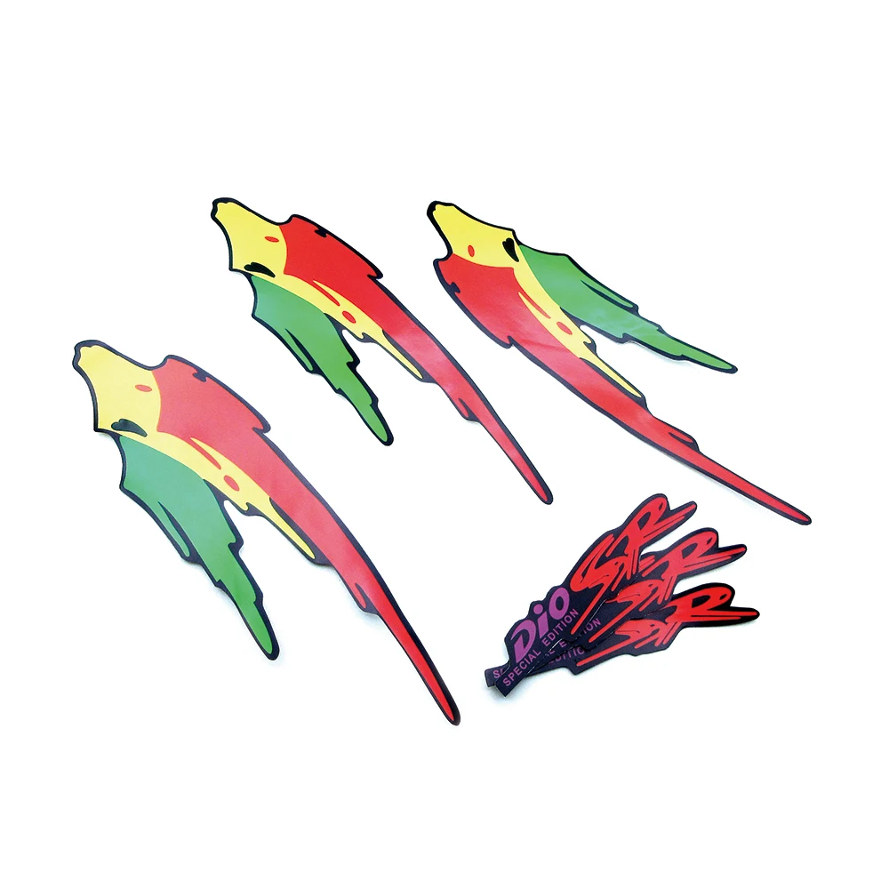 

Motorcycle Scooter Whole Body Fairing Stickers Glue Decorative Decals Accessories For Honda Dio SR SP DIO50 AF17 AF18 AF27 AF28