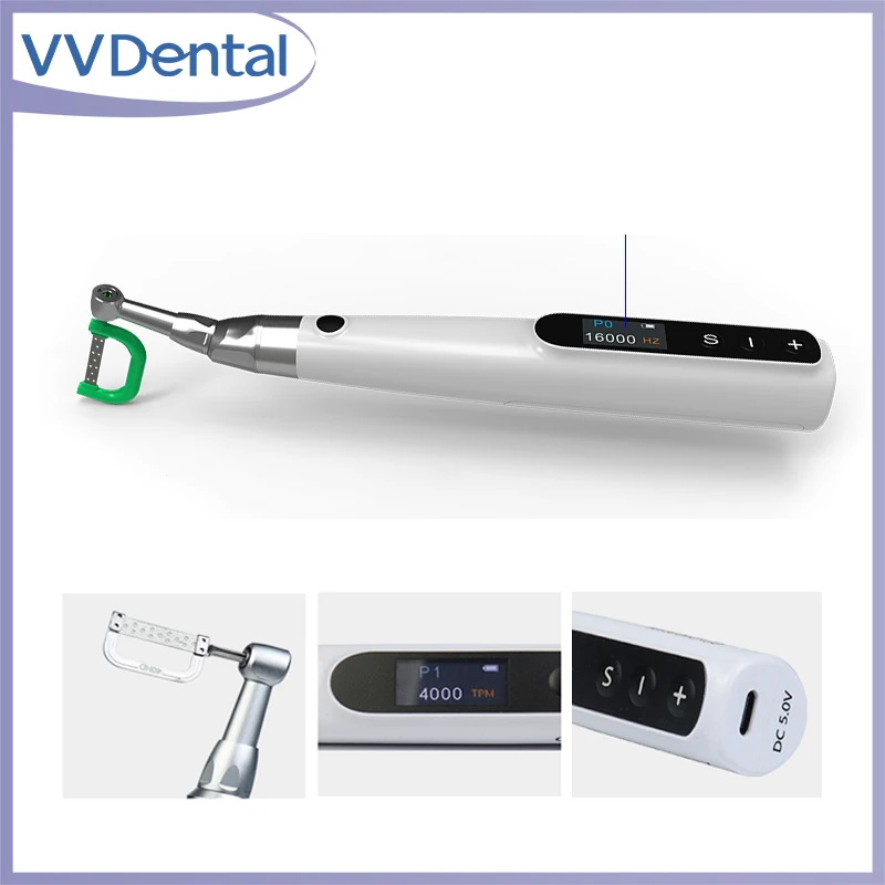 

VVDental Dental Electric IPR System Interproximal Enamel Reduction Reciprocating Orthodontics Prophy Motor