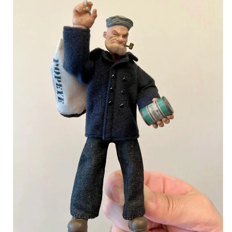 Original Mezco ONE:12 Popeye the Sailor Anime Action Figures PVC Boxed Brand New Toys Collectible Model Ornaments