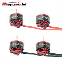 4PCS Happymodel SE0802 1-2S 16000KV 19000KV 22000KV 25000KV Brushless Motor for Mobula7 Snapper7 Mobula6 RC Quadcopter In Stock