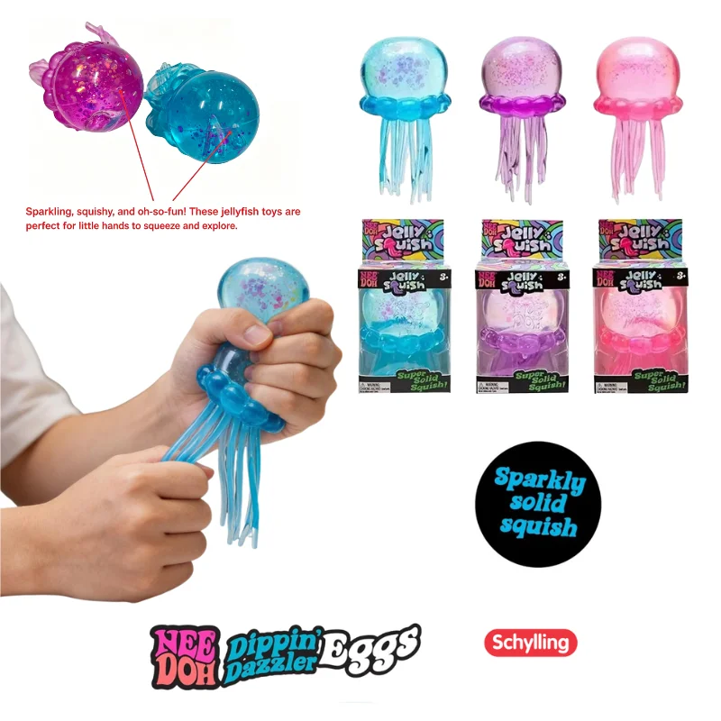 

Schylling Jellyfish Squishy Blind Box Stress Relief Anti Anxiety Squeeze Toy