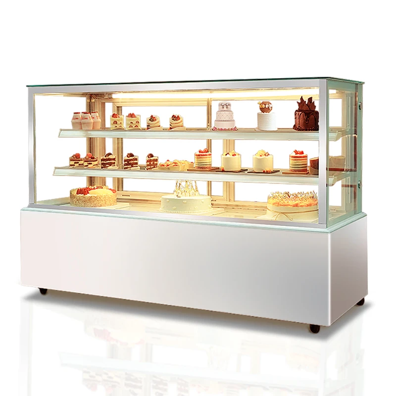 Commercial Cake Refrigerator Showcase Cake Display Fridge  Bakery Display Refrigerated Cabinet