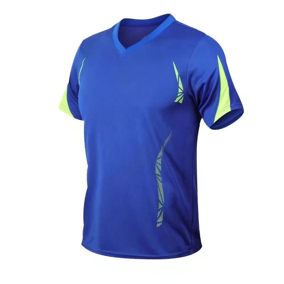 

Men's summer sports training T-shirt, high-quality breathable quick drying short sleeved marathon fitness basketball T-shirt