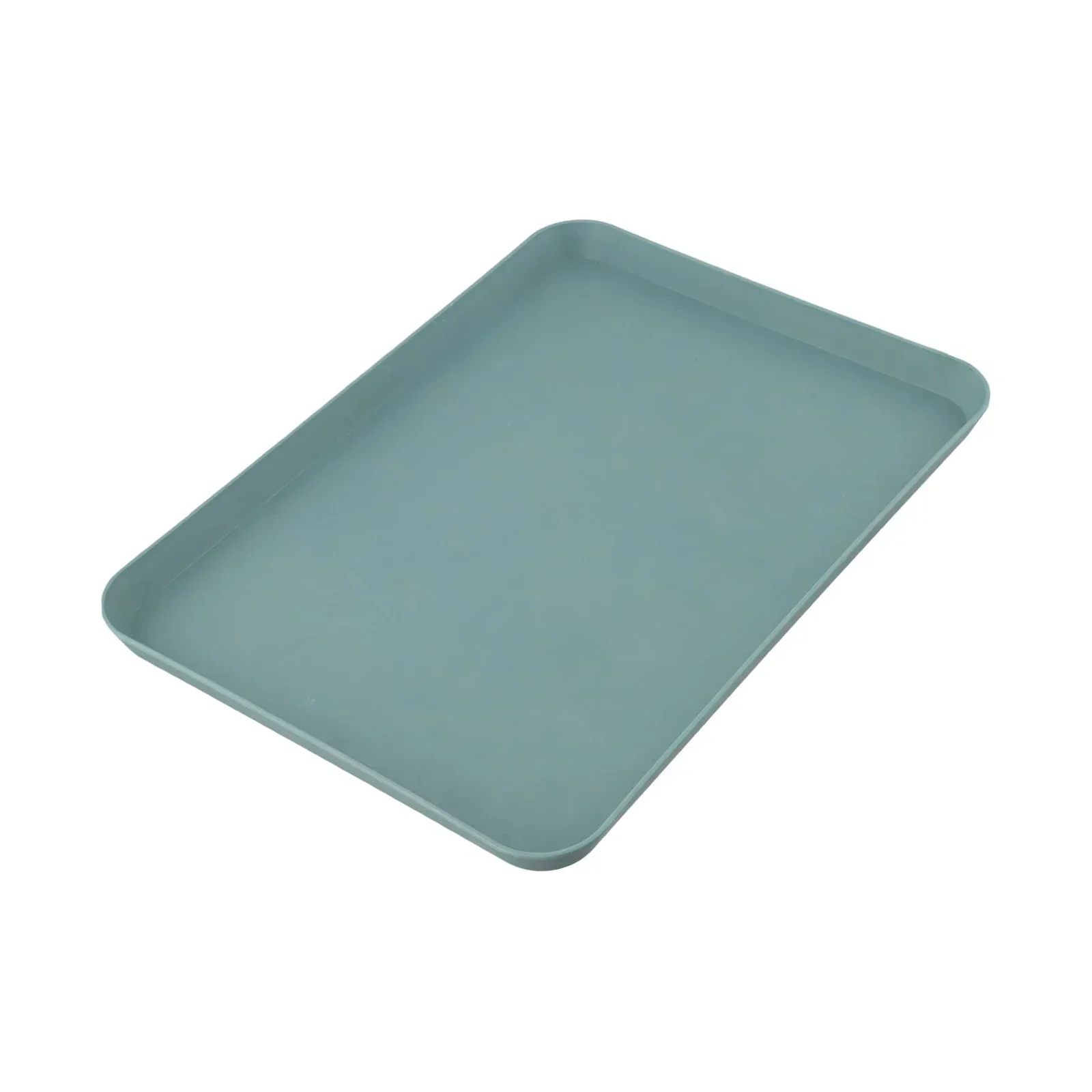 1pcs Plastic Rectangular Serving Tray Multifunction Anti Slip Flat Tray Large Capacity Food Fruit Dessert Tray For Kitchen Trays