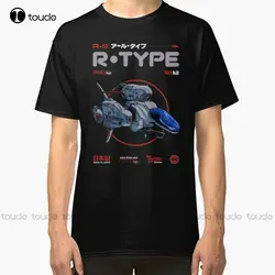 New R-9 R-Type Unisex Anime T-Shirt For Men & Women Classic Arcade Shooter  Bydo Cotton T Shirt Tee Womens Oneck Tshirts
