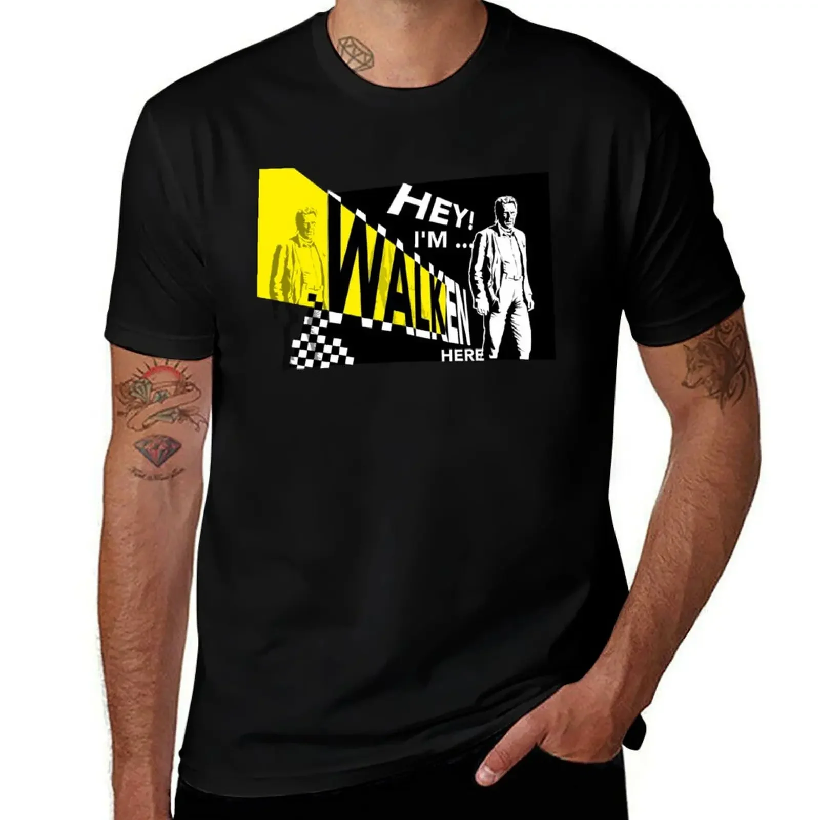

Hey! I’m Walken Here T-Shirt customizeds anime vintage graphic tee cheap stuff mens fashion