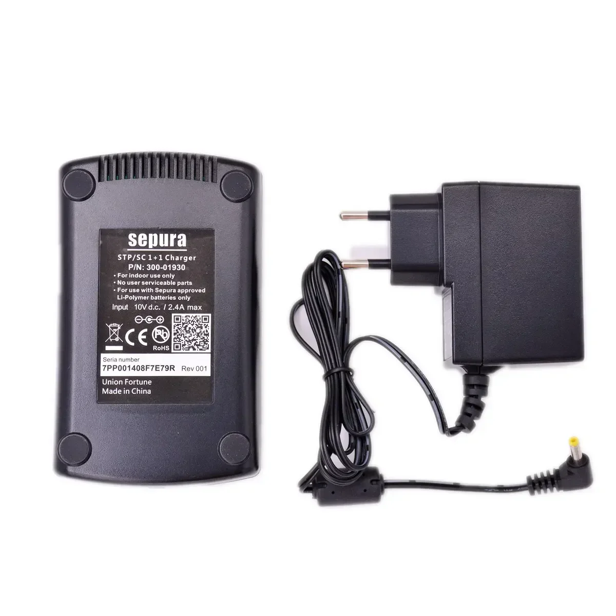 Desktop Charger Tray & AC Plug Adapter for Sepura Series STP8000 STP8100 STP8200 STP9000 Ham Two Way Radio Charge Parts