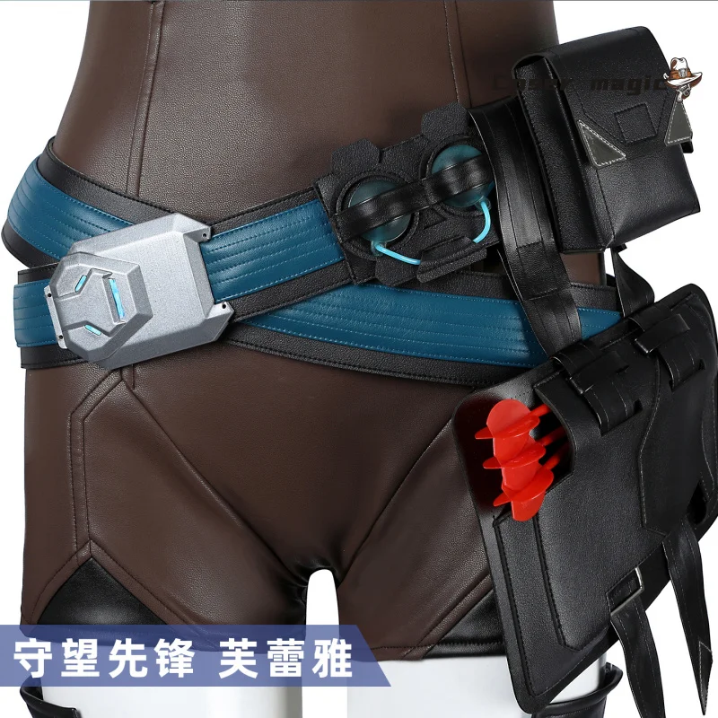 Overwatch Freyja 코스프레 의상 유니폼 할로윈 카니발 파티 크리스마스 역할 놀이 의류 여성용 의류