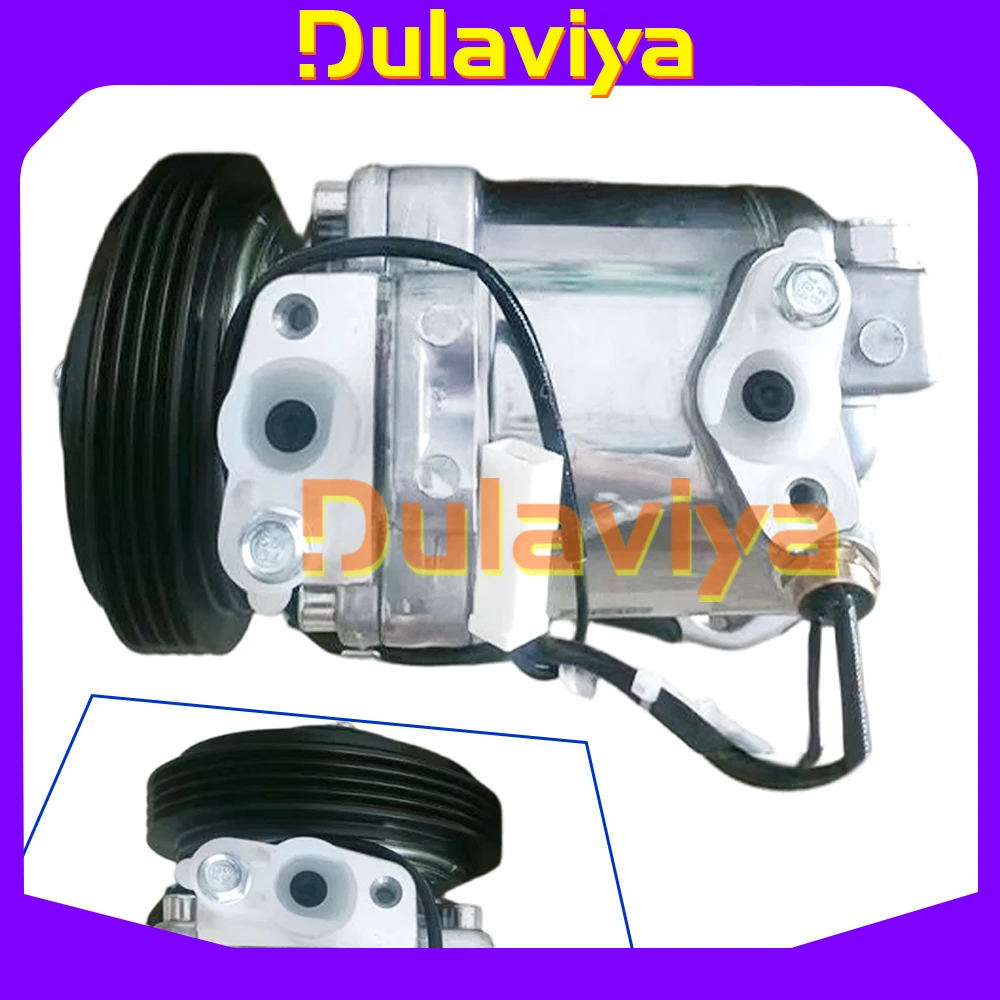 AC Compressor with Clutch For Suzuki Baleno Escudo Jimny Swift 95200-70CG0 ​95200-60B53 ​9520070CA0 ​​W02I026338 4 Grooves