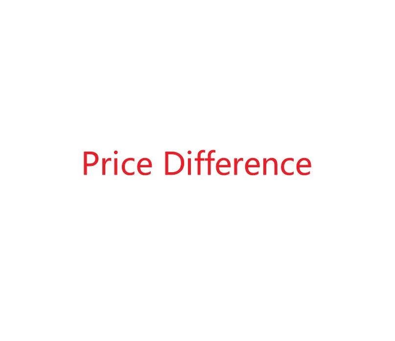 

Price difference