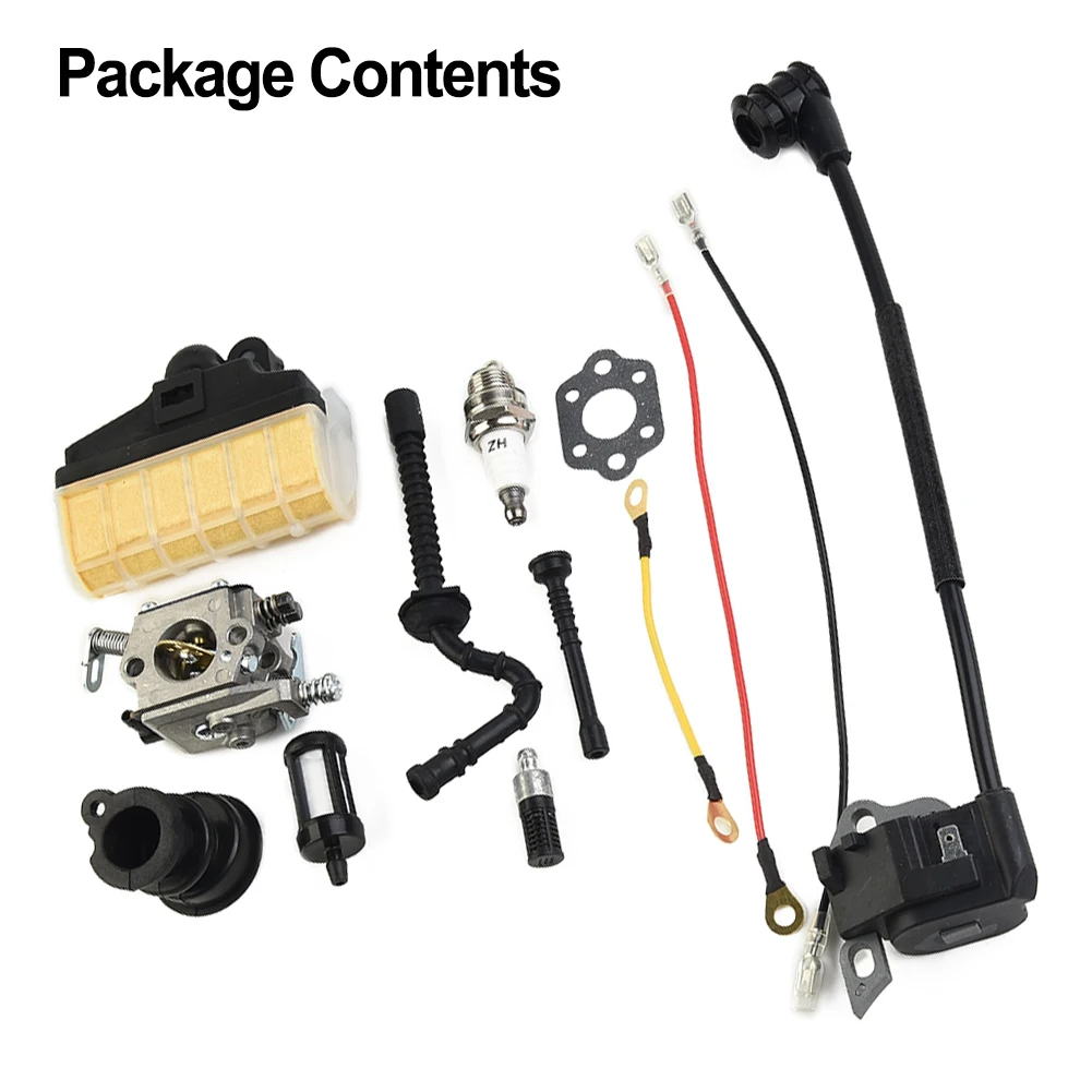 

Carburetor Ignition Coil Kit For Stihl 021 023 025 MS230 MS250 MS210 021 025 Chainsaw 11231200605 Air Filter Fuel Pipe Set