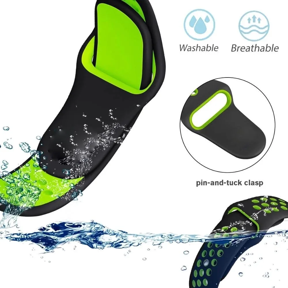 22mm 20mm Sport Silicone Strap For Amazfit Bip 6 5 5 Unity 3 3Pro Bracelet Strap For Amazfit GTR GTS 2 3 4 4mini/Balance/Stratos