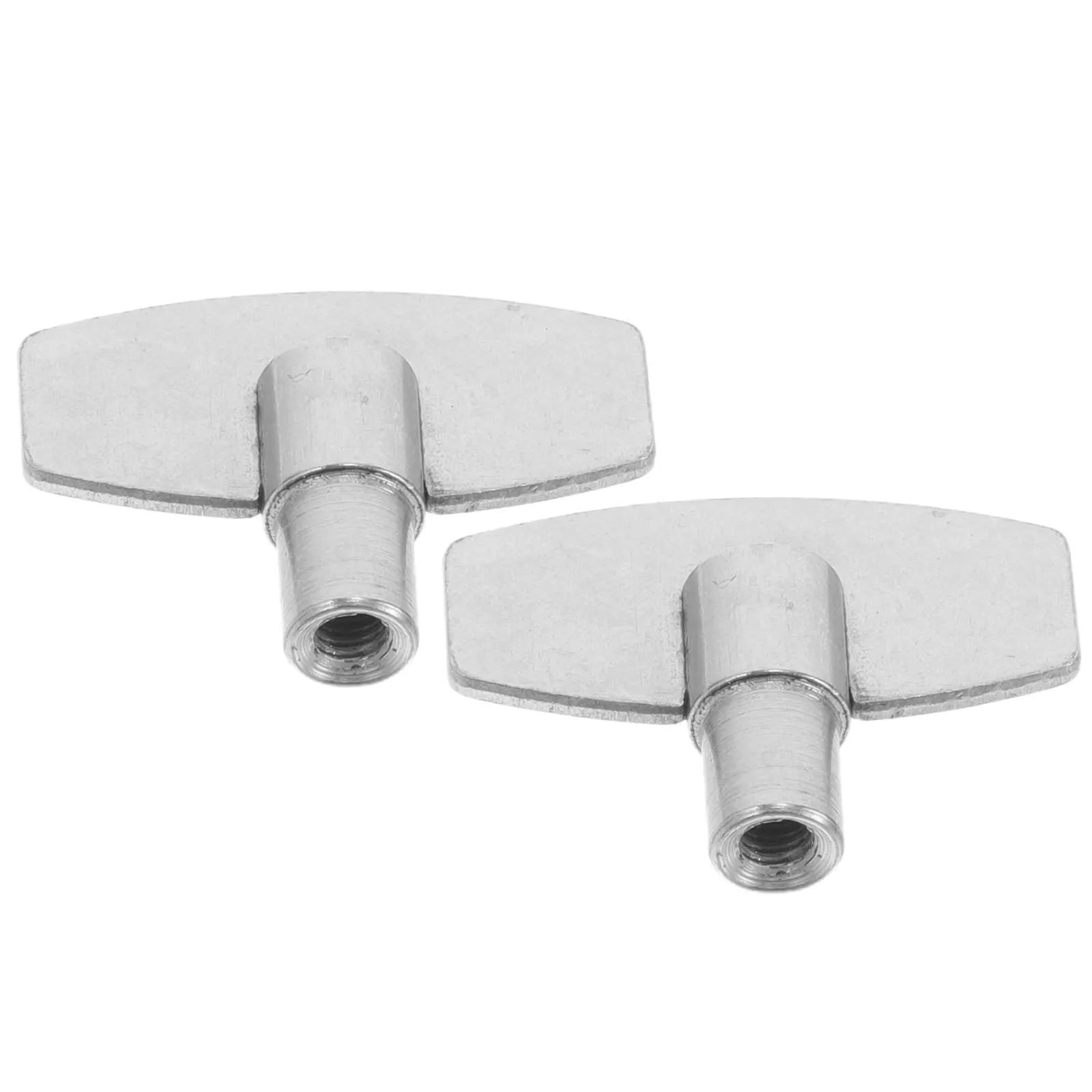 

2Pcs Universal Mechanical Alarm Clock Winding Keys Silver Durable Clock tools Chain Repair Accessories Keys