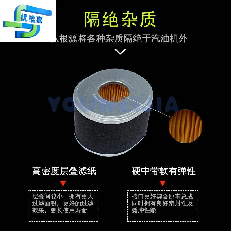 engine parts - Power models 168F, 170F, 173F, 177F, 188F, 190F, GX160, GX390 air filter elements, filters