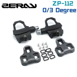 ZERAY ZP-112 Carbon Fiber Bike Pedal Suitable For LOOK KEO System Self-locking Bicycle Pedals Road Bike Pedal High Quality