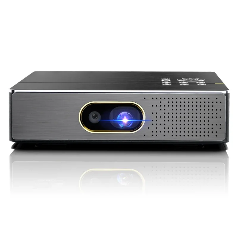 S5 2+32GB Portable MINI DLP 3D Projector 4K 5G WIFI Smart Android for Home Theater Beamer Full HD 1080P Video LAsEr Projector