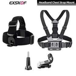 For GoPro Chest Strap Headband J Hook Mount For GoPro Hero 13 12 11 10 9 Insta360 X4 X3 DJI Action 4 3 Action Camera Accessories