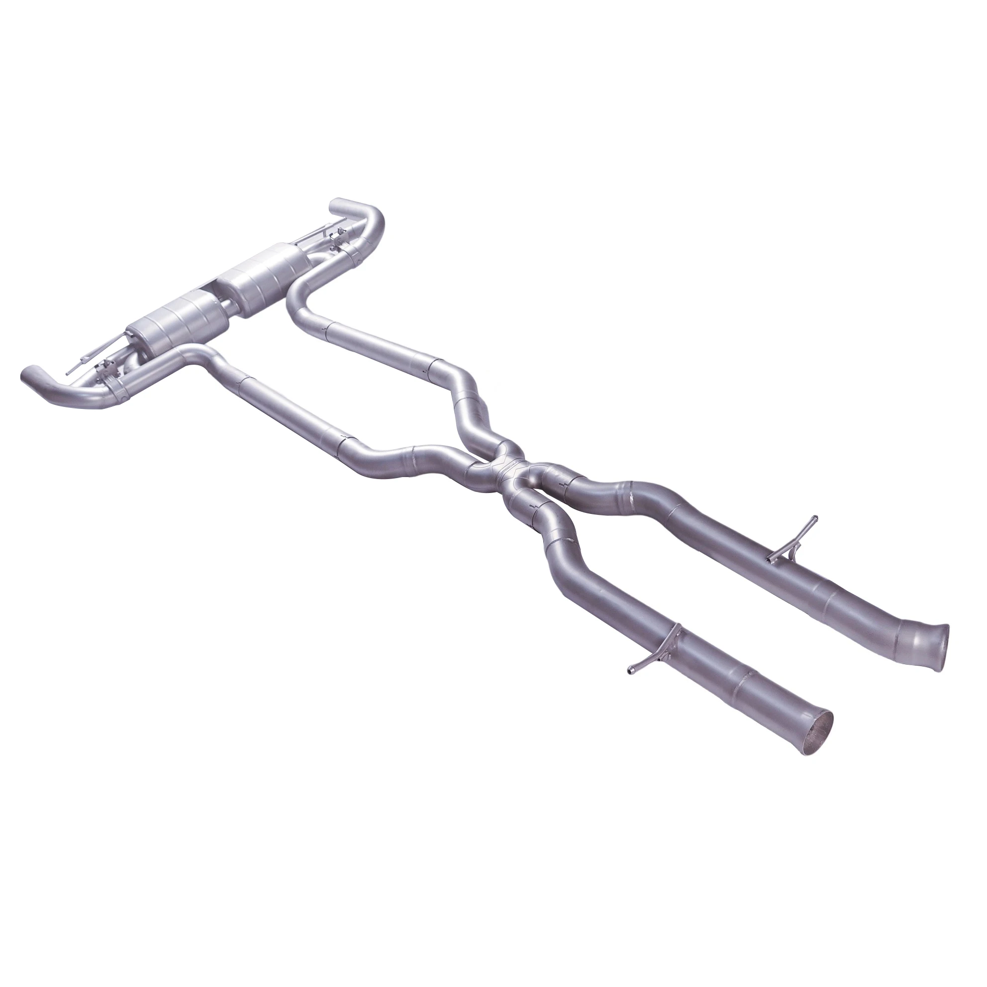 

[Customized Product] Suitable for Mercedes Benz AMG GL63 5.5T X166 304 Stainless Steel Catback Valvetronic Exhaust System